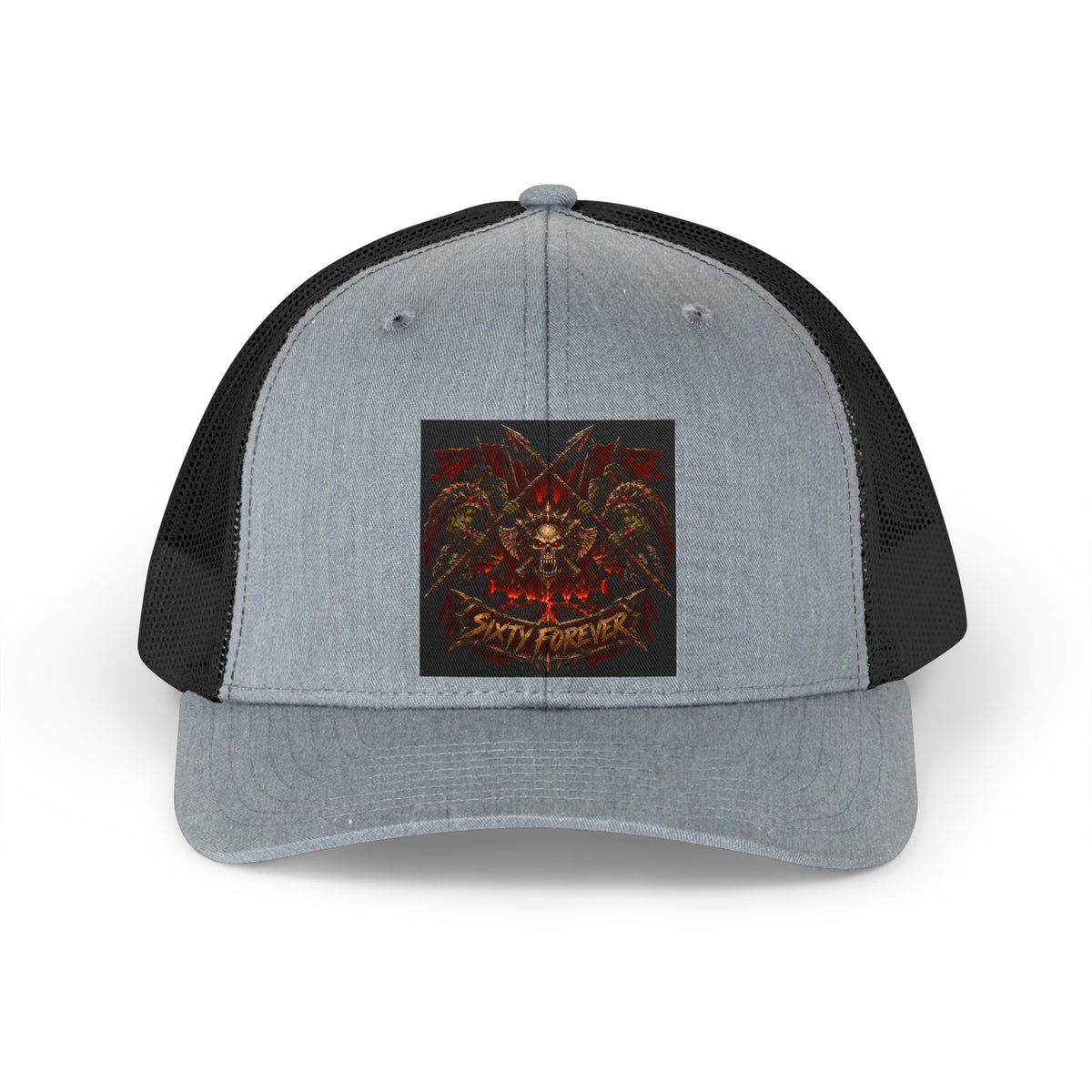 Retro Trucker Hat — 'Stay Forever' Apocalyptic Graphic