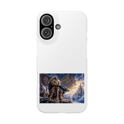 Viking Warrior Slim Phone Case — Norse Saga Art