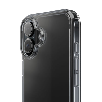 Clear Phone Case — "Need Before Greed" Treasure Chest Design