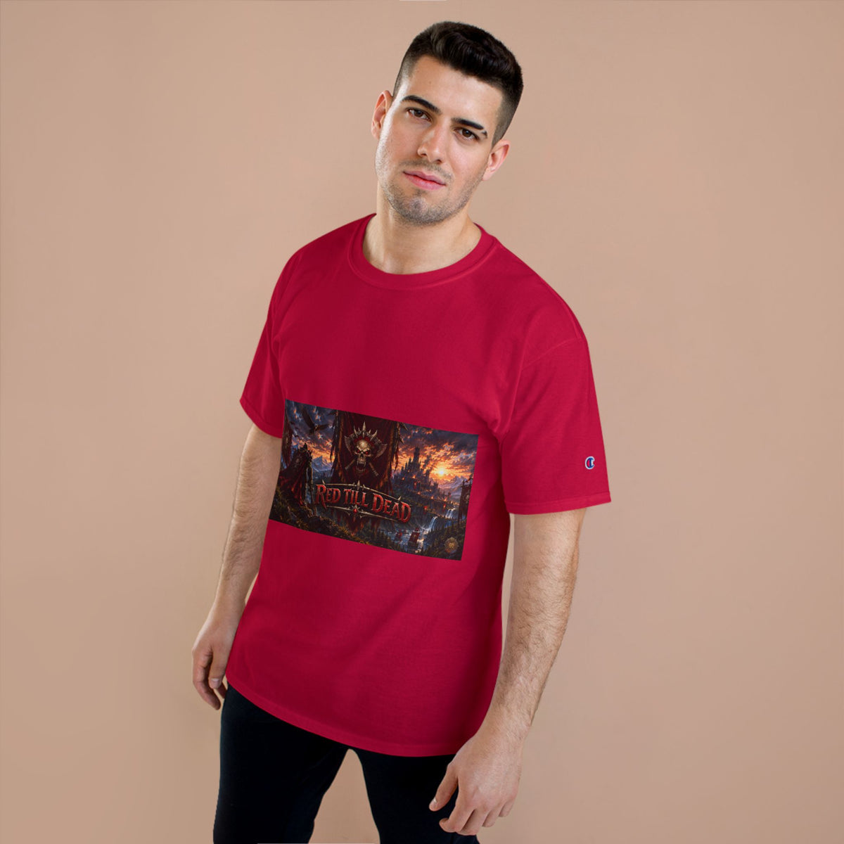 Red Till Dead Graphic T-Shirt