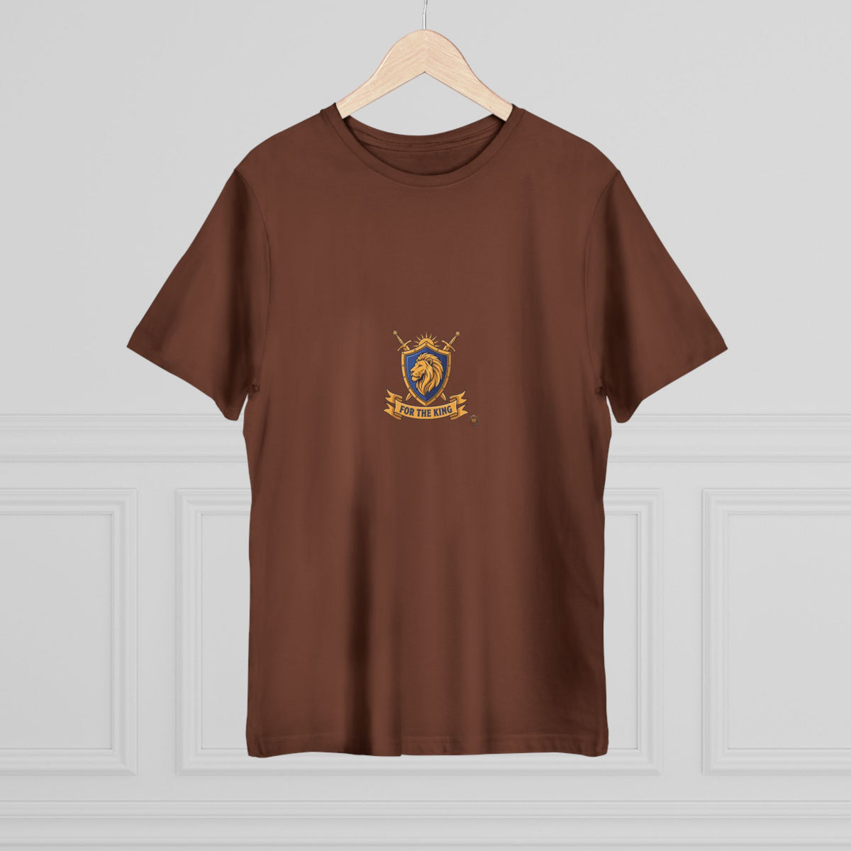 Lion Crest T-Shirt — Medieval Heraldry Emblem Tee