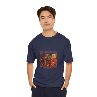Gaming T-Shirt — "Can't Move Out of the Fire, It Would Lower My DPS" Humorous RPG Gamer Tee