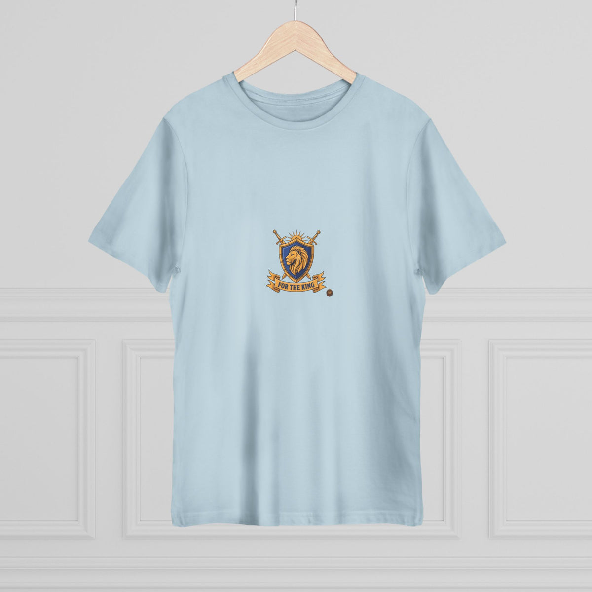 Lion Crest T-Shirt — Medieval Heraldry Emblem Tee