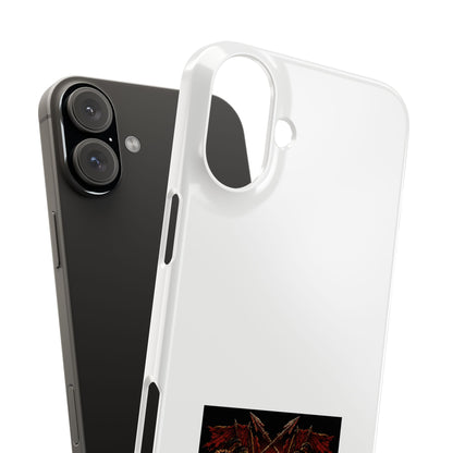 Slim Phone Case — 'Sixty Forever' Gothic Skull & Wings Design