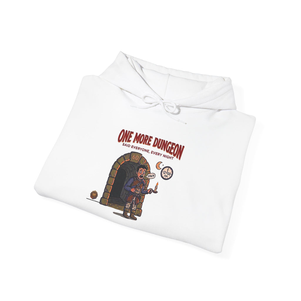 Hoodie – 'Said Everyone, Every Night' Retro Dungeon Gamer Graphic Hoodie
