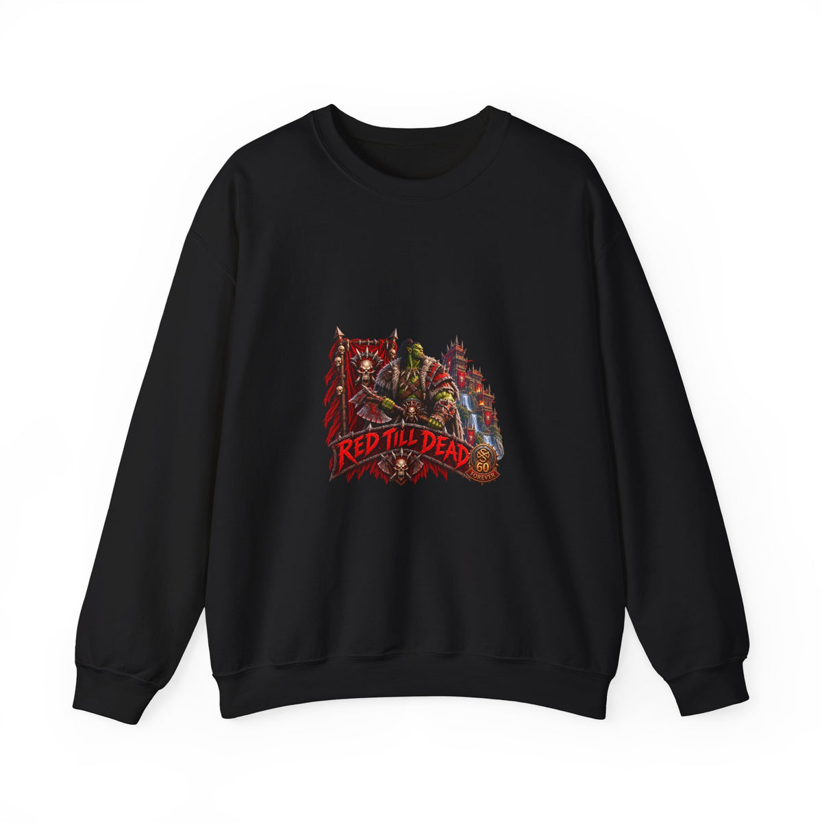 Red Till Dead Graphic Sweatshirt