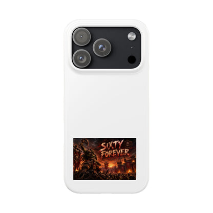Slim Phone Case — "Sixty Forever" Apocalyptic Artwork