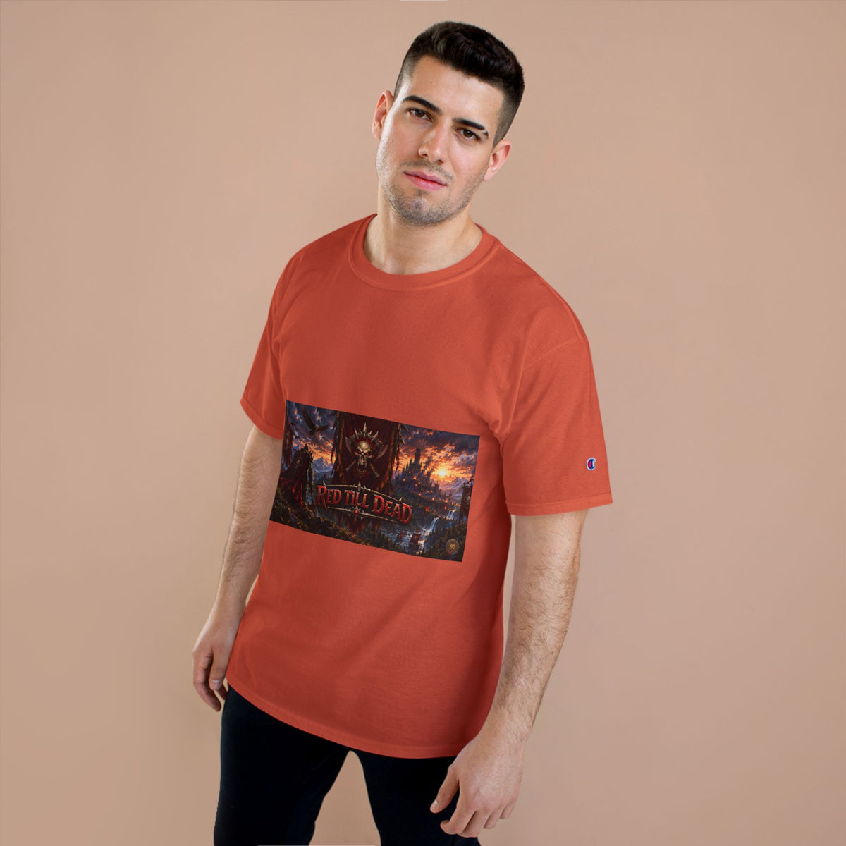 Red Till Dead Graphic T-Shirt