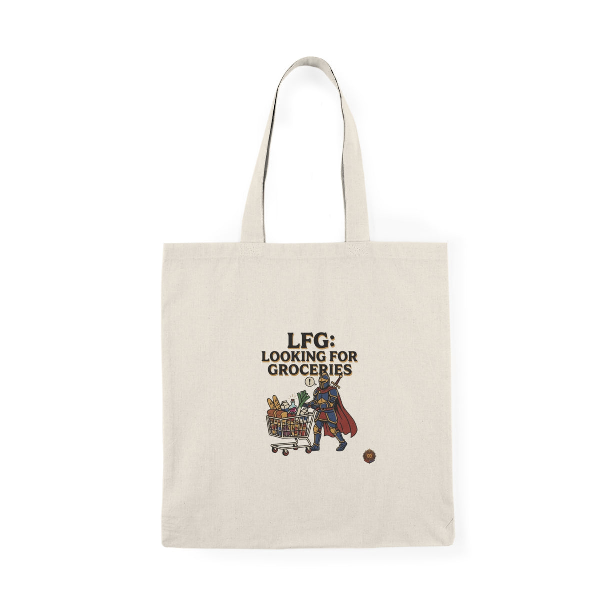 Tote Bag — "LFG: Looking For Groceries" Funny Grocery Shopper Tote