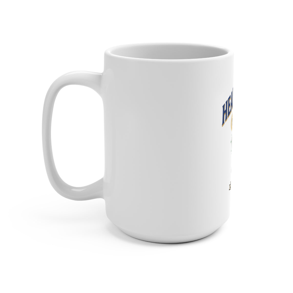 Heal Forever 15oz Mug — Cute Healer Character Coffee Cup, RPG Medic Gift