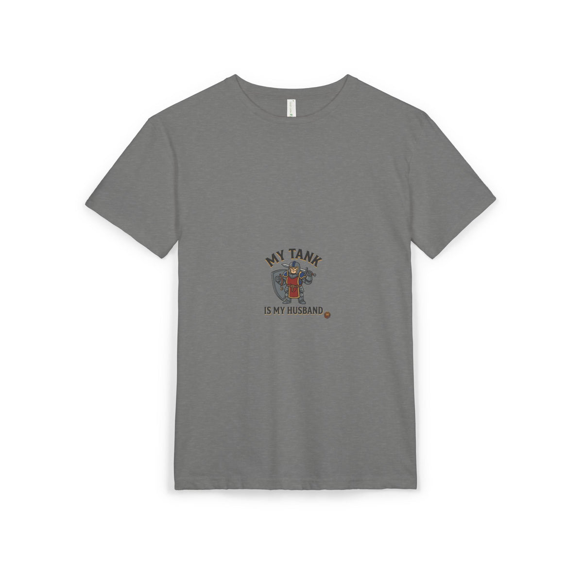 T-Shirt — "My Tank Is My Husband" Cute Military Tank Graphic Tee