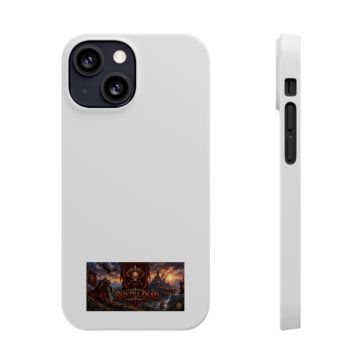 Slim Phone Case — Red Dead Scenic Logo Design
