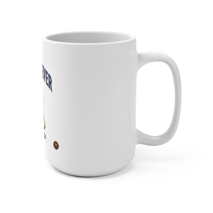 Heal Forever 15oz Mug — Cute Healer Character Coffee Cup, RPG Medic Gift