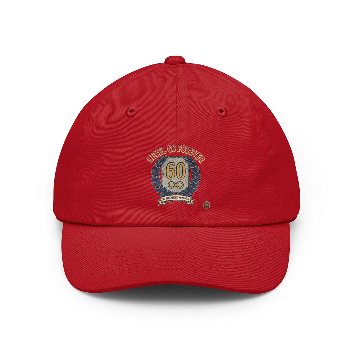 60th Birthday Dad Hat – "Level 60 Forever" Embroidered Cap