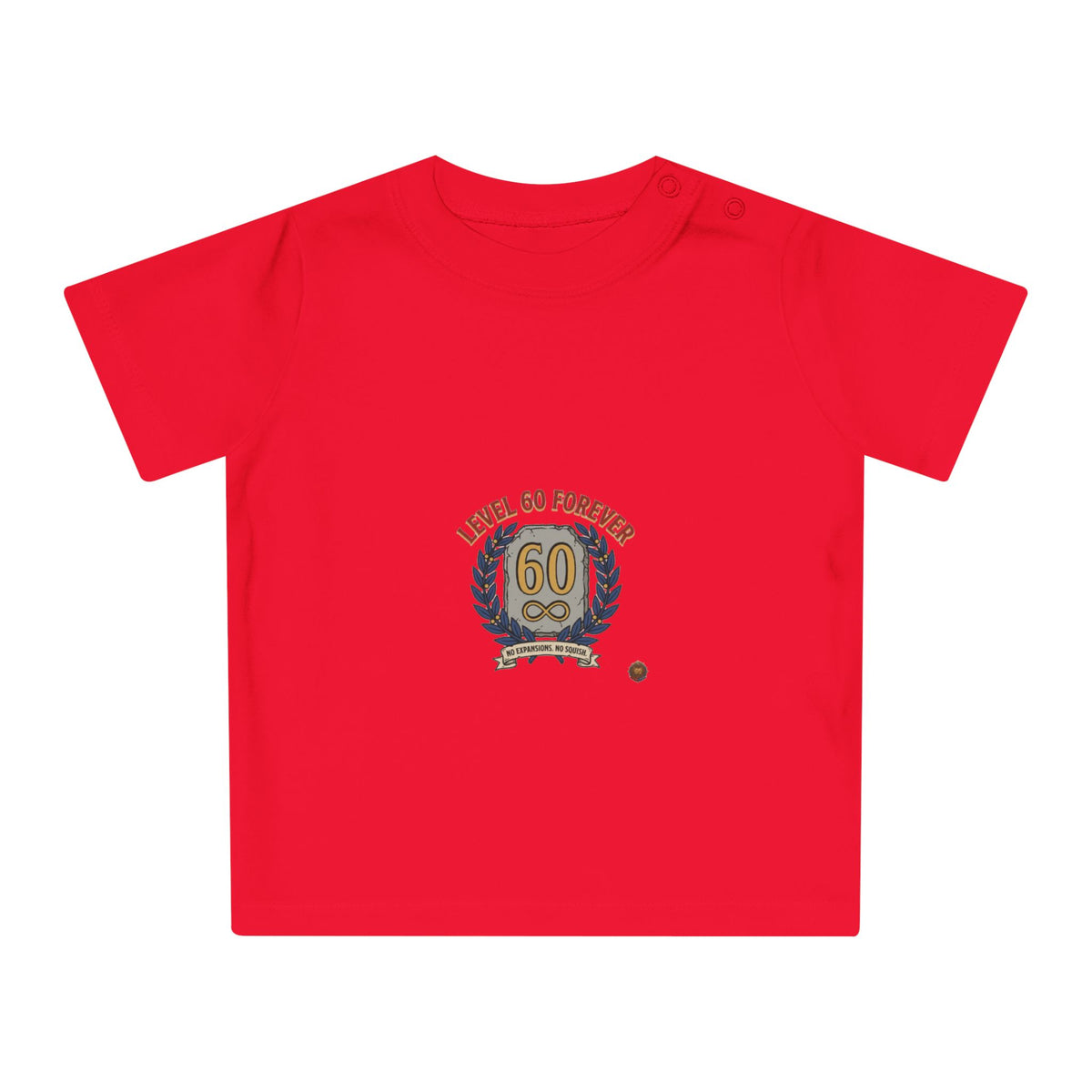 60th Birthday Baby T-Shirt — "Level 60 Forever" Retro Gamer Celebration Tee