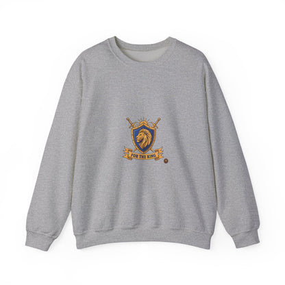 Lion Crest Crewneck Sweatshirt — Be the King Graphic