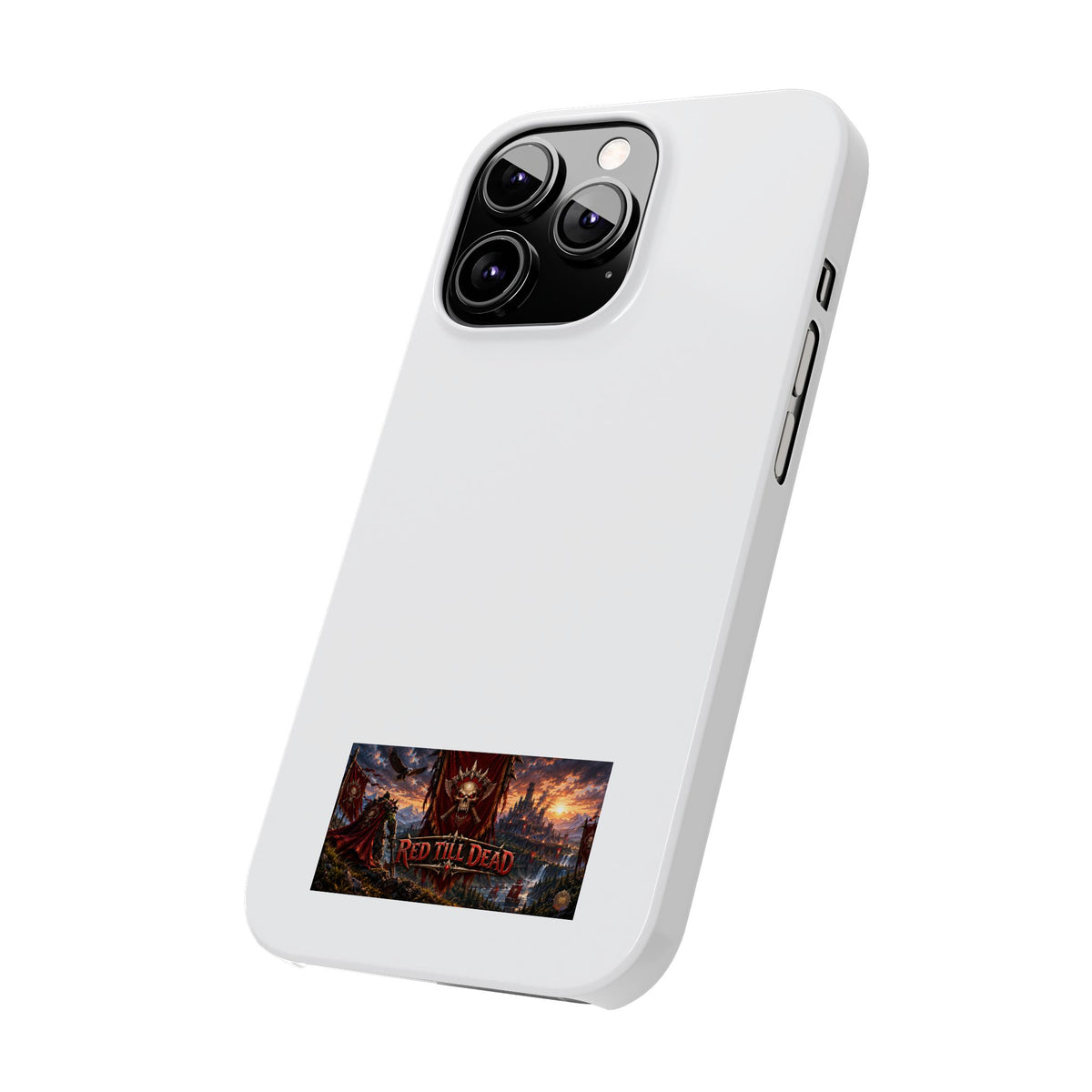 Slim Phone Case — Red Dead Scenic Logo Design