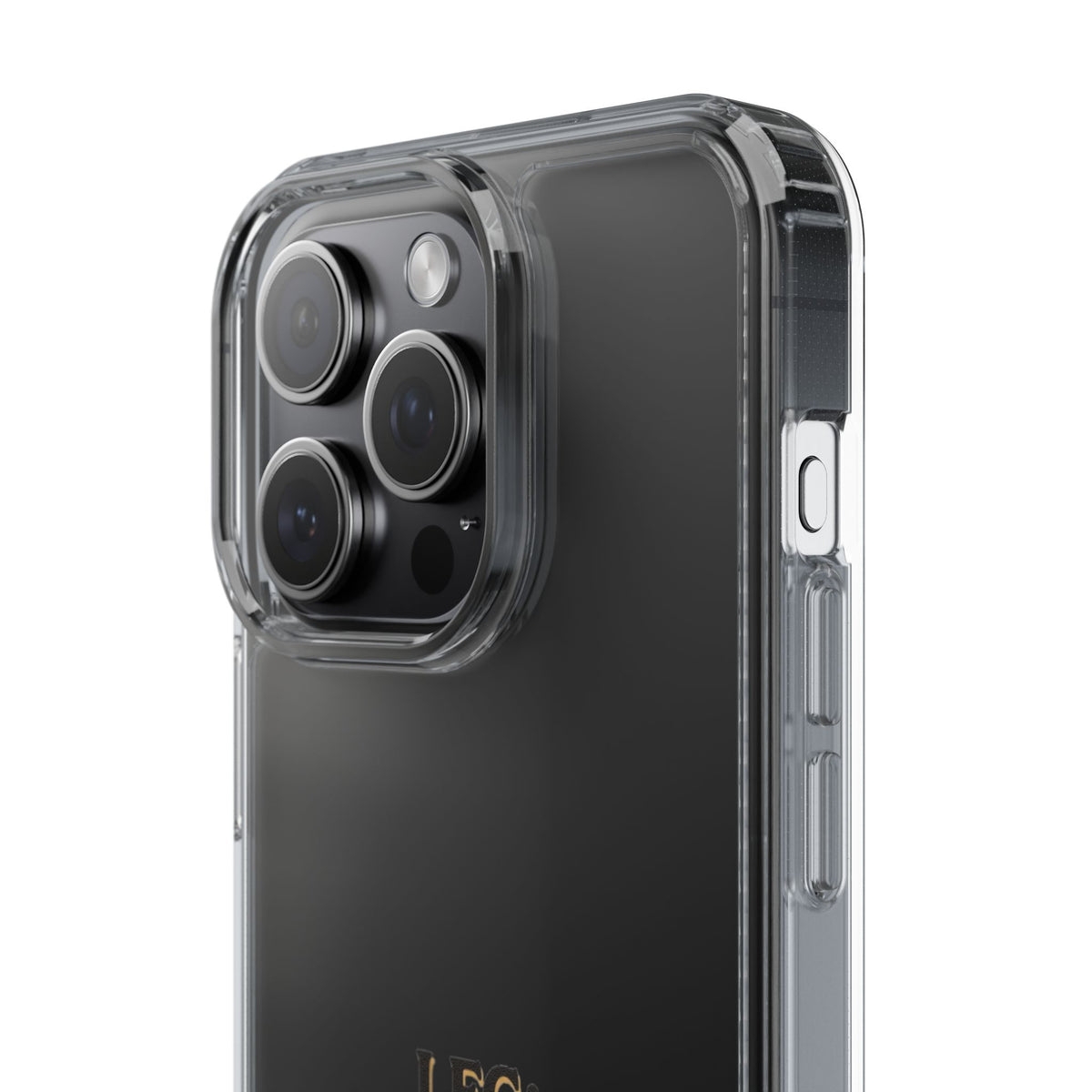 Clear Phone Case — “LFG: Looking For Groceries” Grocery Shopper Design