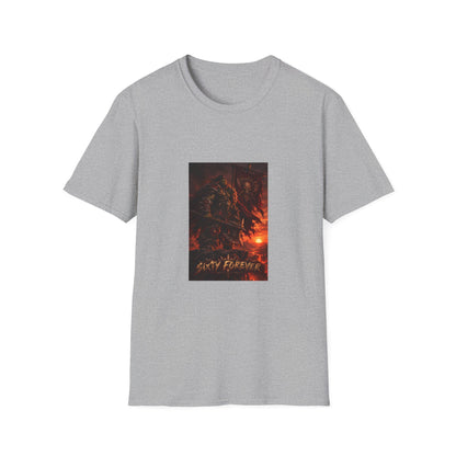 T-Shirt — Fiery Demon Night Graphic Tee