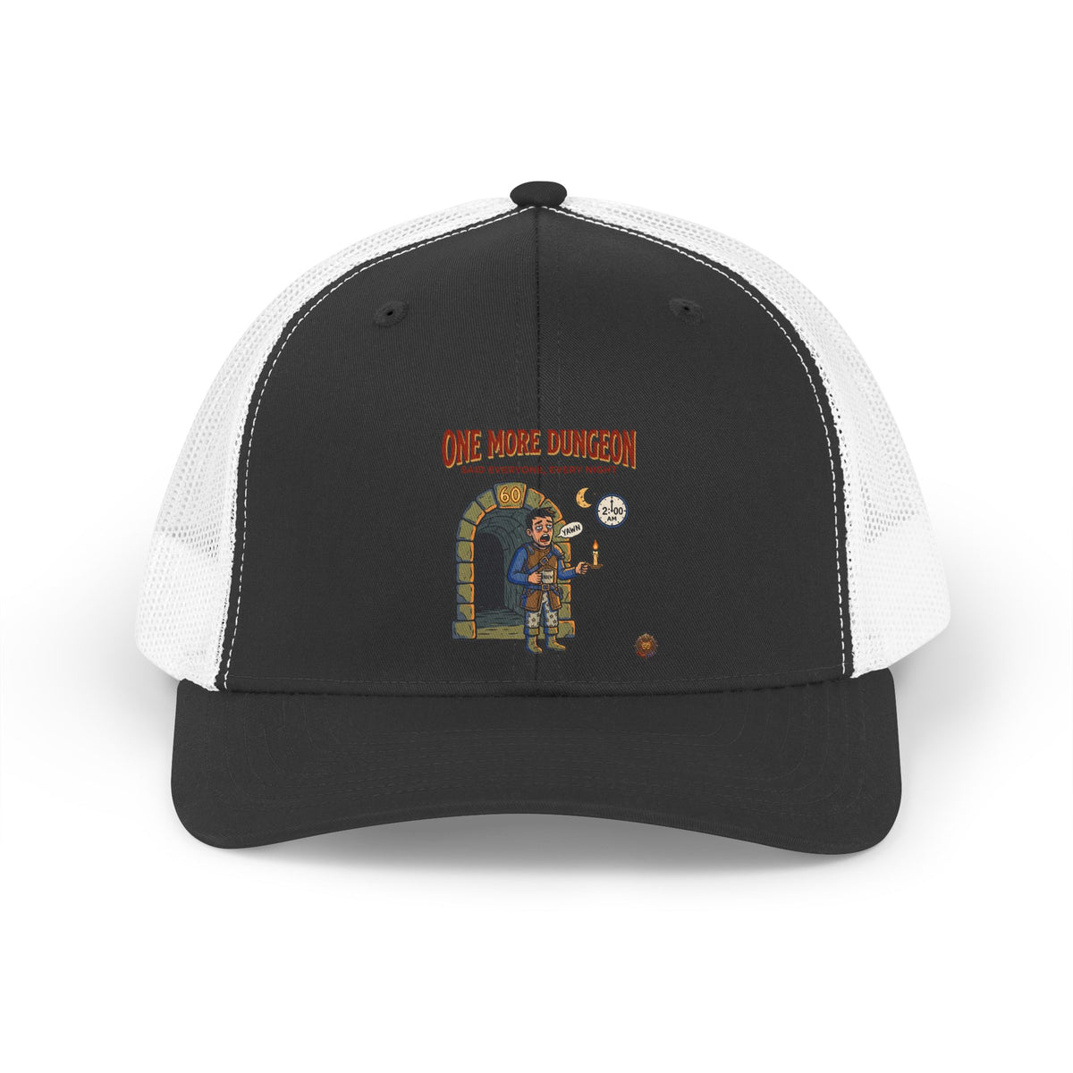 Trucker Hat — "One More Dungeon" Retro RPG Gamer Cap