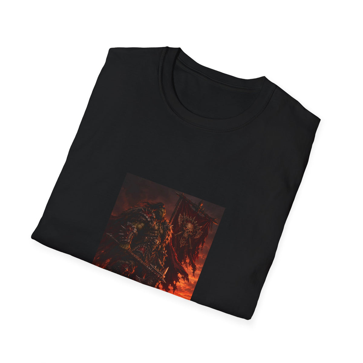 T-Shirt — Fiery Demon Night Graphic Tee