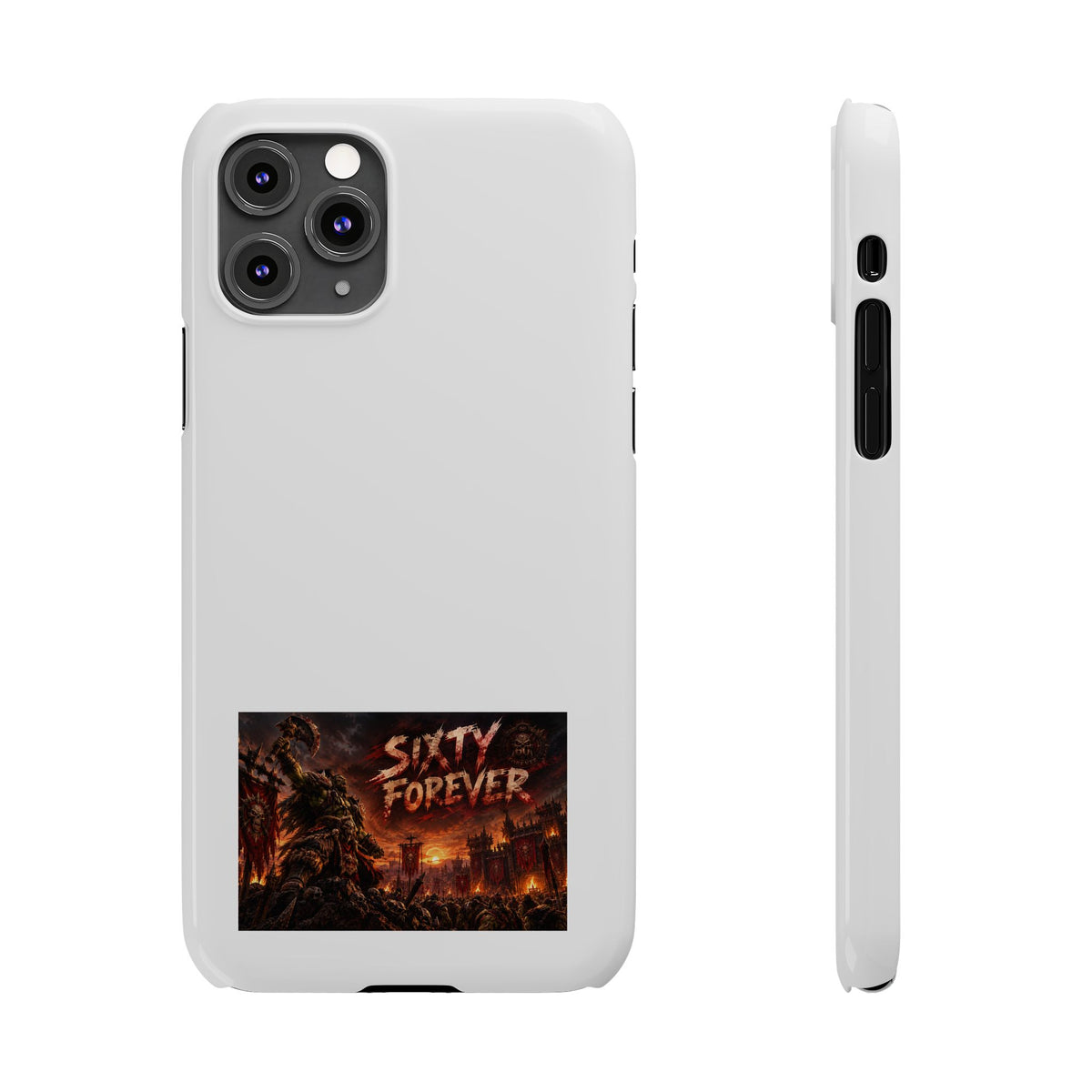 Slim Phone Case — "Sixty Forever" Apocalyptic Artwork