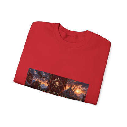Crewneck Sweatshirt — Red Dead Scenic Game Logo Graphic
