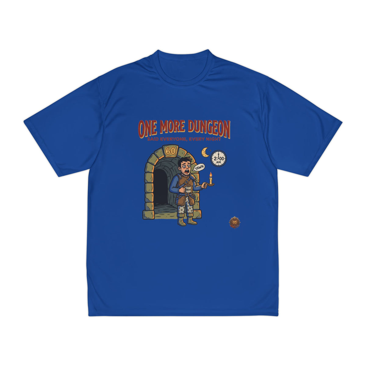 Dungeons & Dice T-Shirt — "One More Dungeon" Gamer Tee