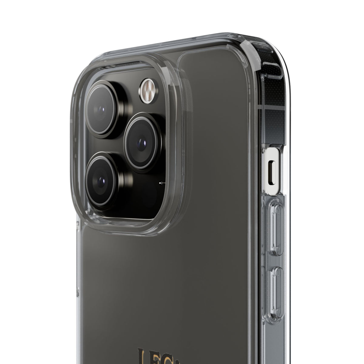 Clear Phone Case — “LFG: Looking For Groceries” Grocery Shopper Design