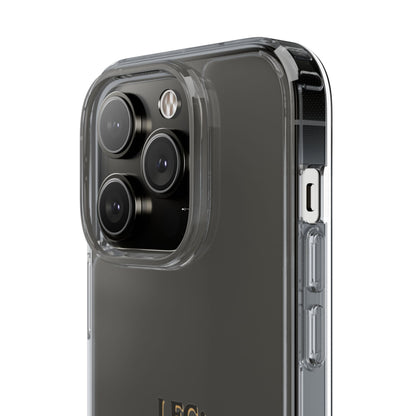 Clear Phone Case — “LFG: Looking For Groceries” Grocery Shopper Design