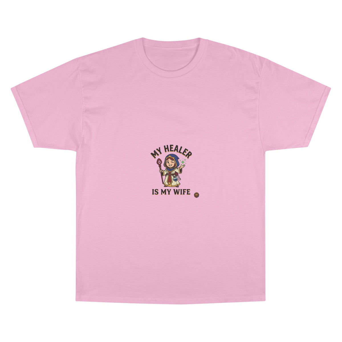 My Healer Is My Wife T-Shirt — Cute Gamer/Healer Wife Tee