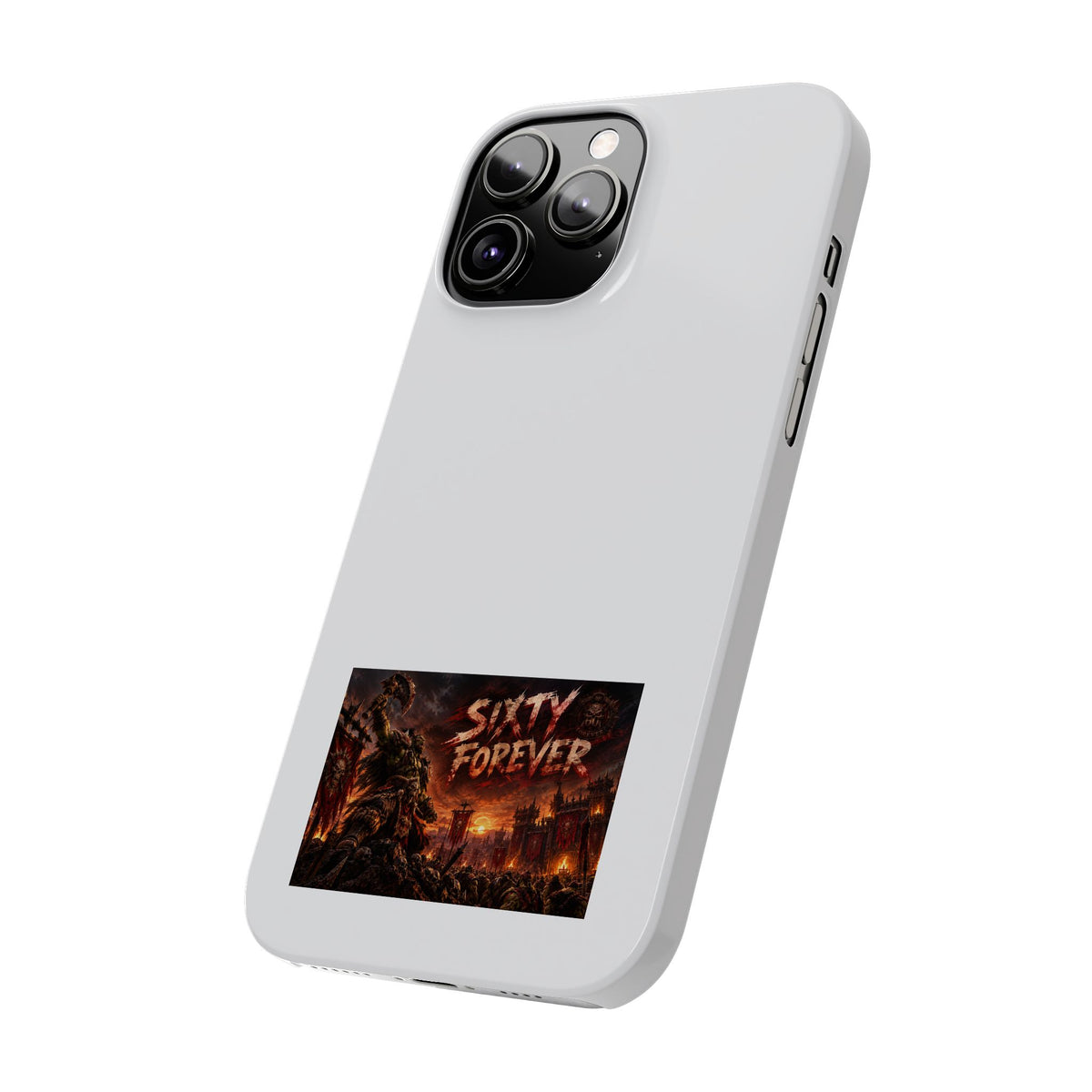 Slim Phone Case — "Sixty Forever" Apocalyptic Artwork