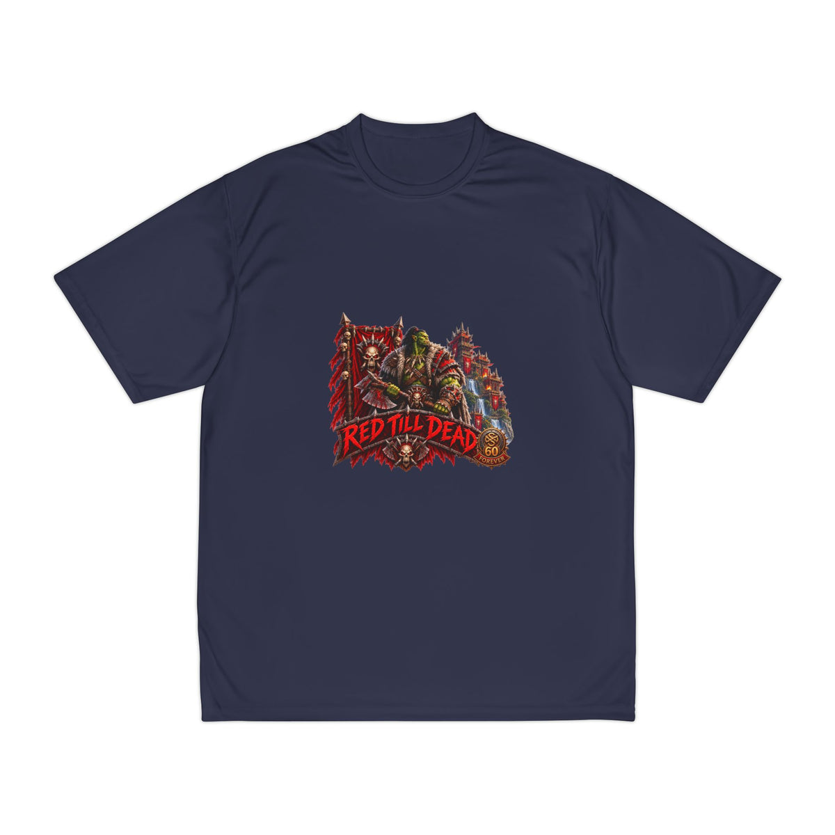 Red 'Til Dead Graphic T‑Shirt — Retro Horror Crew Tee