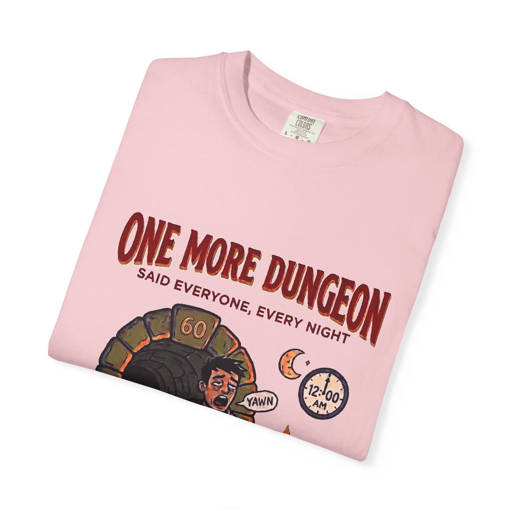 One More Dungeon T-Shirt — Funny RPG Gamer Tee