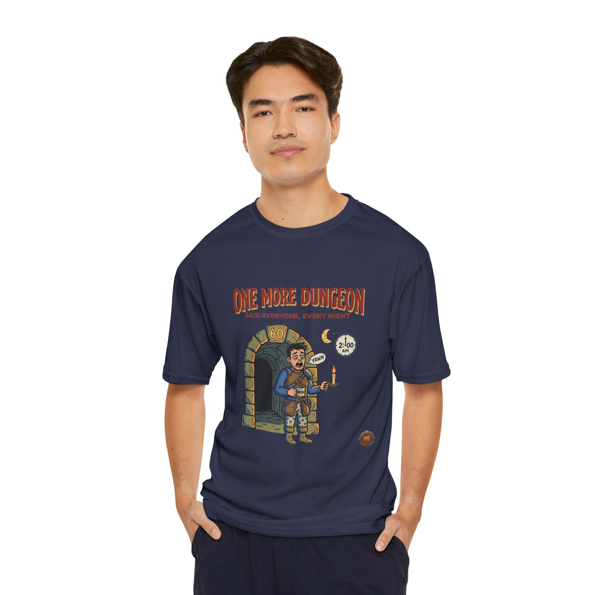 Dungeons & Dice T-Shirt — "One More Dungeon" Gamer Tee