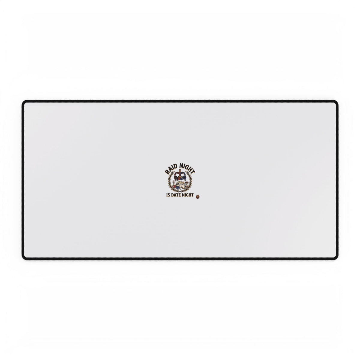 Sad Night Cat Desk Mat – Minimalist Gaming/Work Mouse Pad