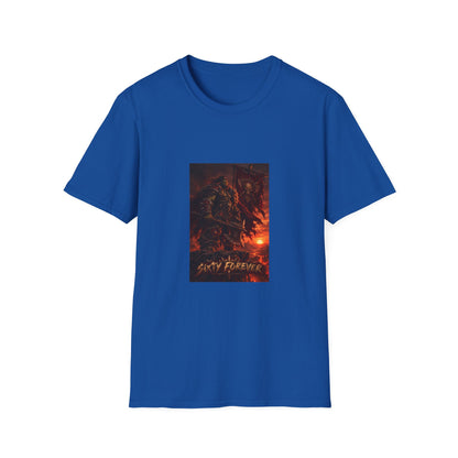 T-Shirt — Fiery Demon Night Graphic Tee