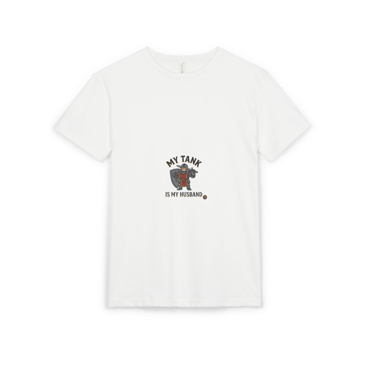 T-Shirt — "My Tank Is My Husband" Cute Military Tank Graphic Tee