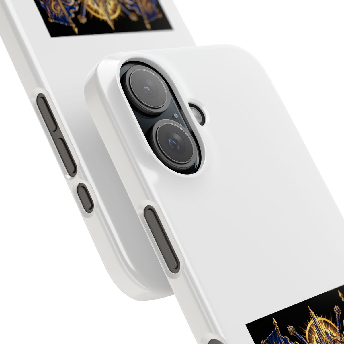 Slim Phone Case — "Sixty Forever" Shield Knight Graphic