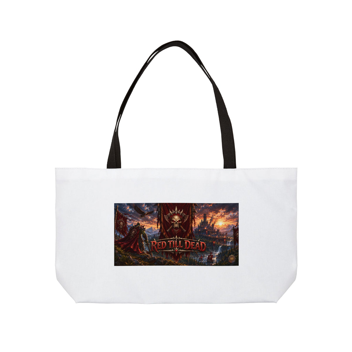Red Hill Dead Landscape Weekender Tote Bag
