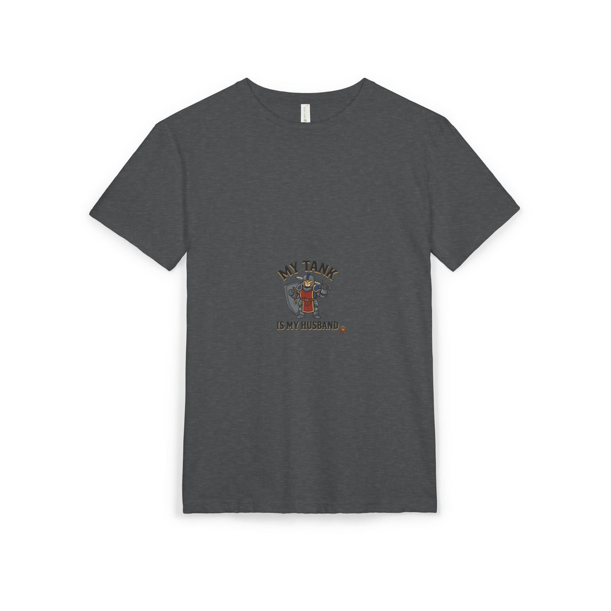 T-Shirt — "My Tank Is My Husband" Cute Military Tank Graphic Tee