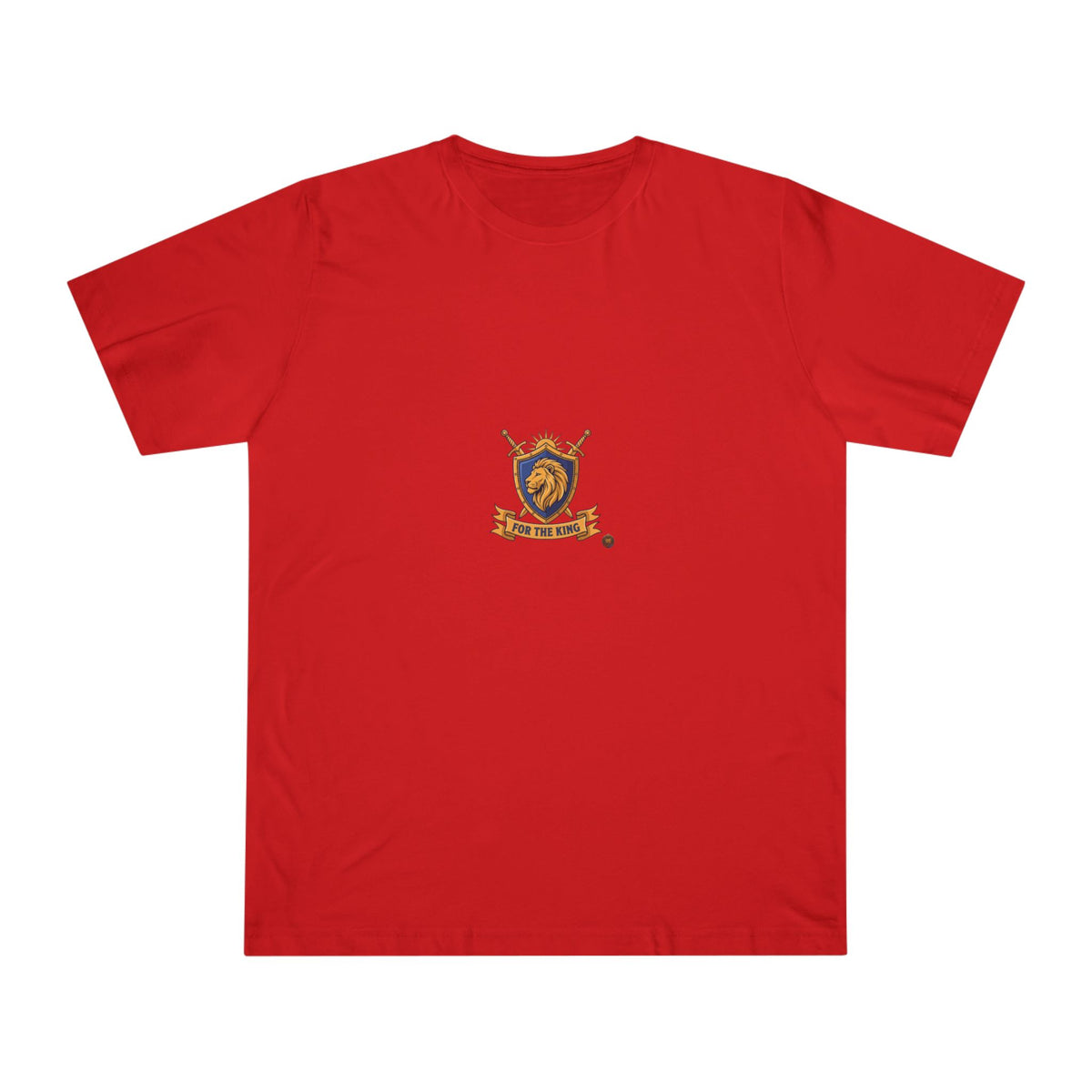 Lion Crest T-Shirt — Medieval Heraldry Emblem Tee