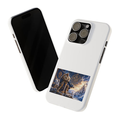 Viking Warrior Slim Phone Case — Norse Saga Art
