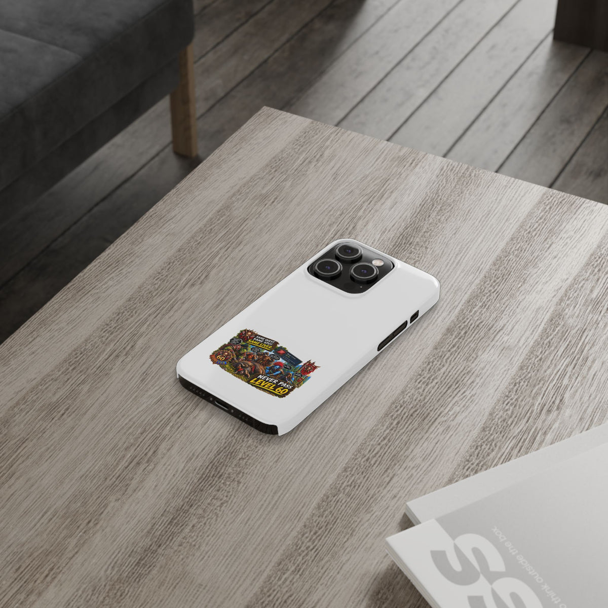 Level 60 Gamer Collage Slim Phone Case