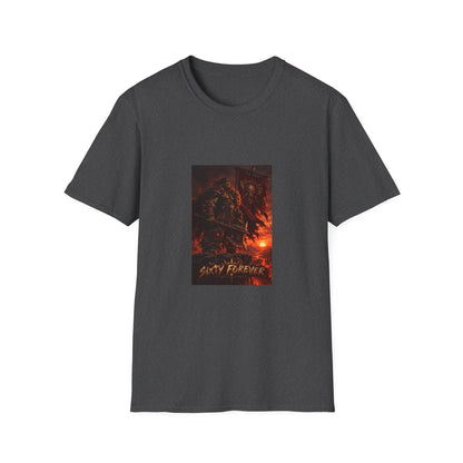 T-Shirt — Fiery Demon Night Graphic Tee