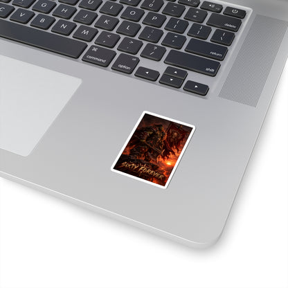 Sixty Forever War Orc Sticker — Fantasy Warrior Kiss-Cut Vinyl