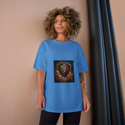 Champion T-Shirt - "Victory Forever" Fantasy Shield Gamer Tee