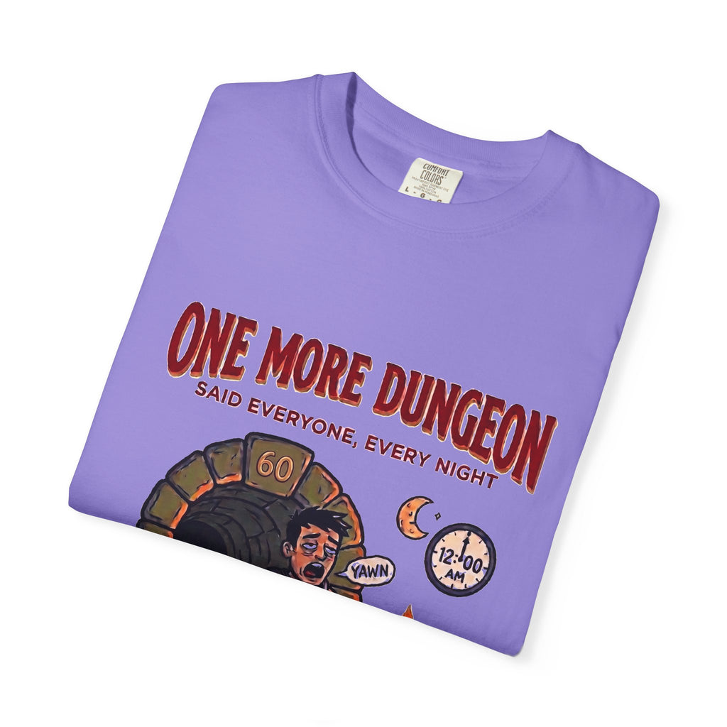 One More Dungeon T-Shirt — Funny RPG Gamer Tee