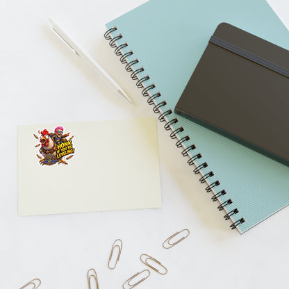 Honk If You’re Leveling! Gamer Chicken Sticker Sheet — RPG Level-Up Decor