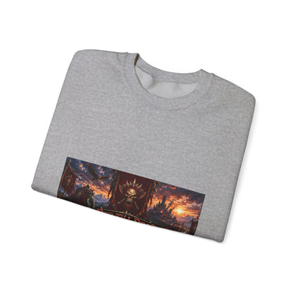 Crewneck Sweatshirt — Red Dead Scenic Game Logo Graphic